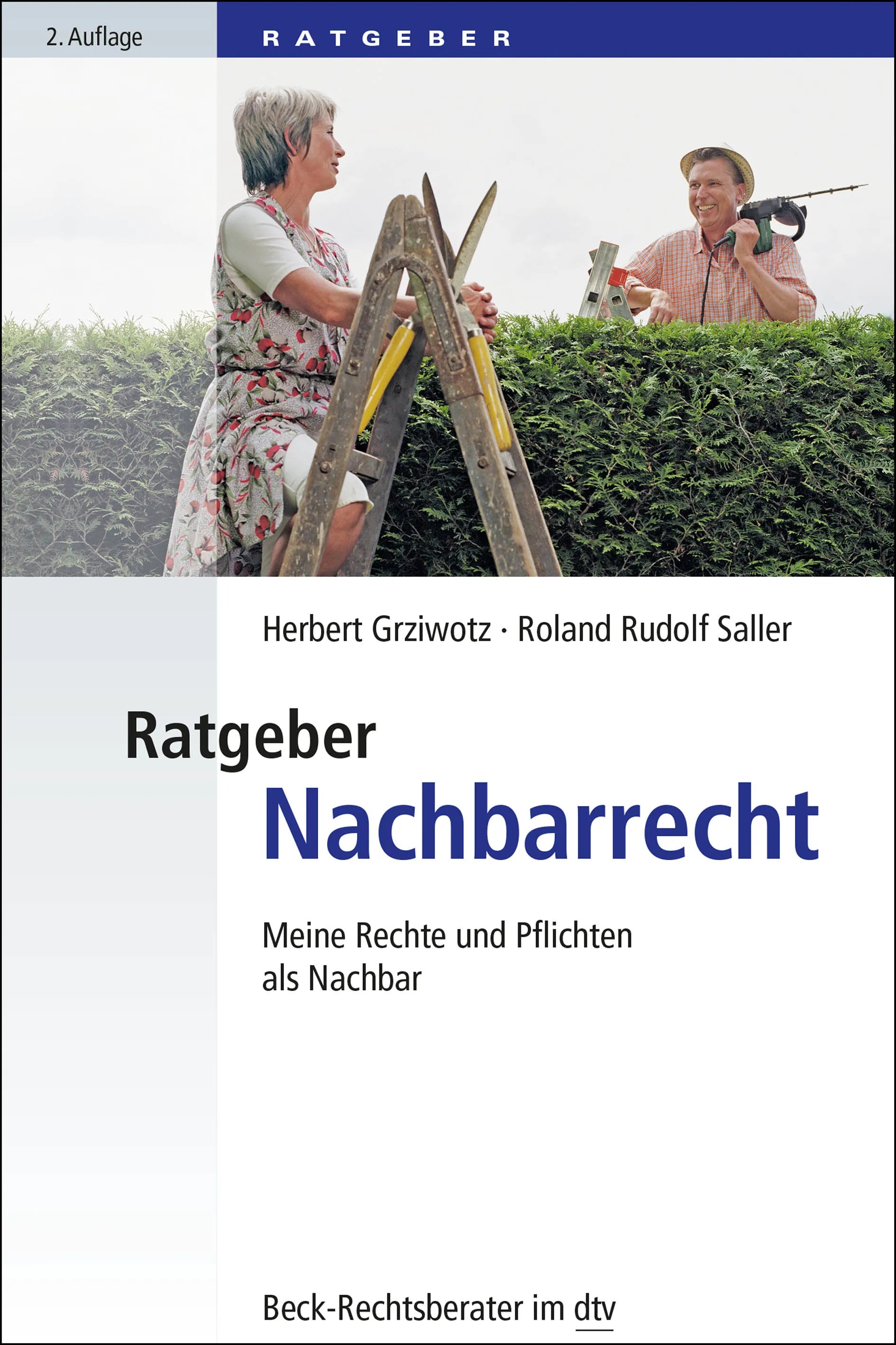 Buchcover von 'Ratgeber Nachbarrecht' - Taschenbuch von Herbert Grziwotz