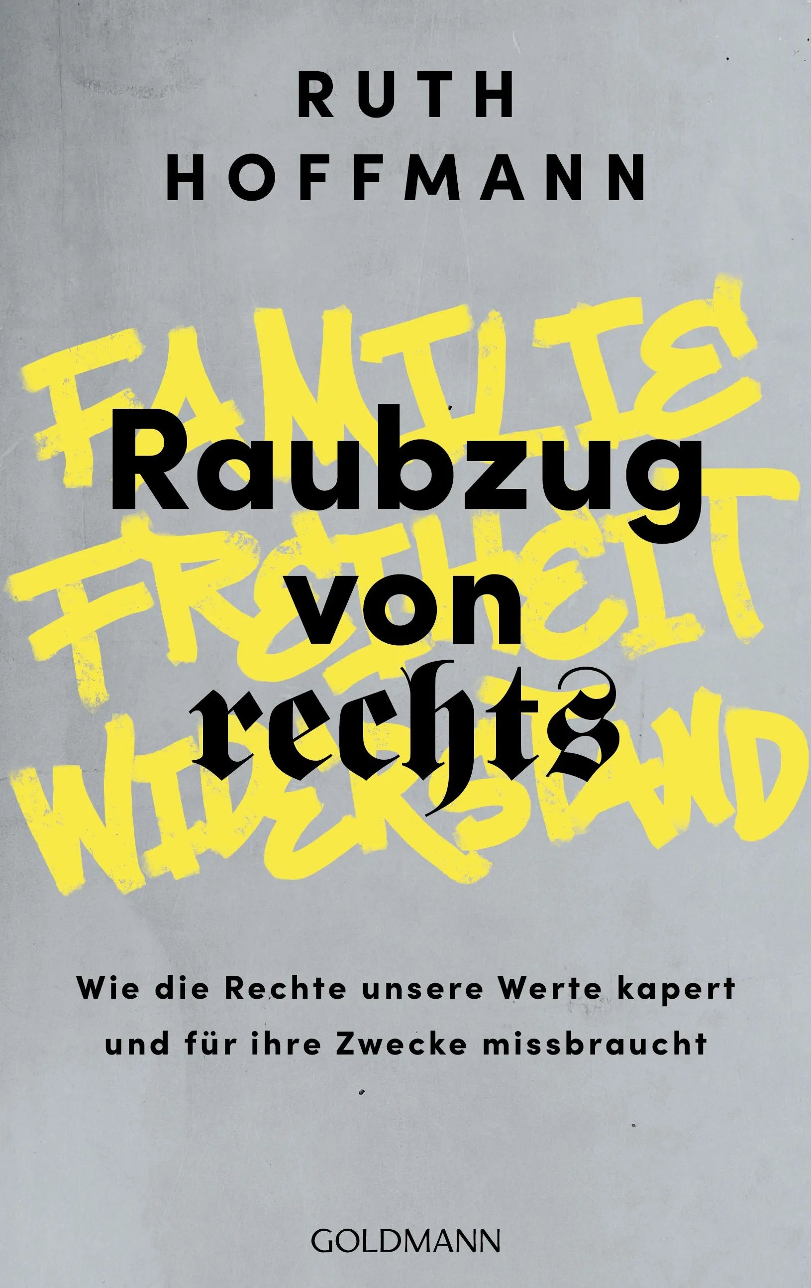 Cover: Raubzug von rechts (Hardcover) von Ruth Hoffmann