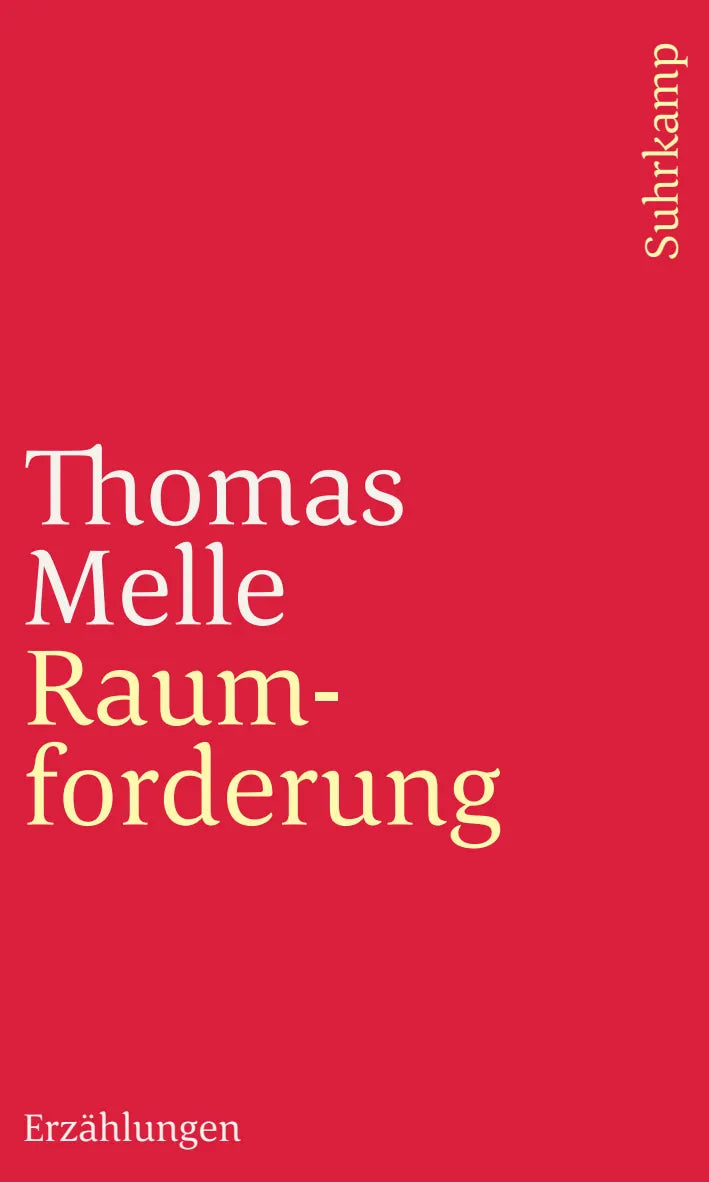 Buchcover von 'Raumforderung' - Taschenbuch von Thomas Melle