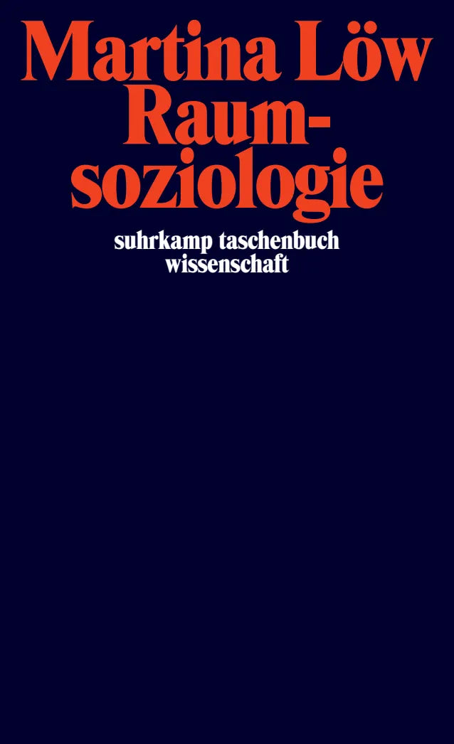 Buchcover von 'Raumsoziologie' - Taschenbuch von Martina Löw