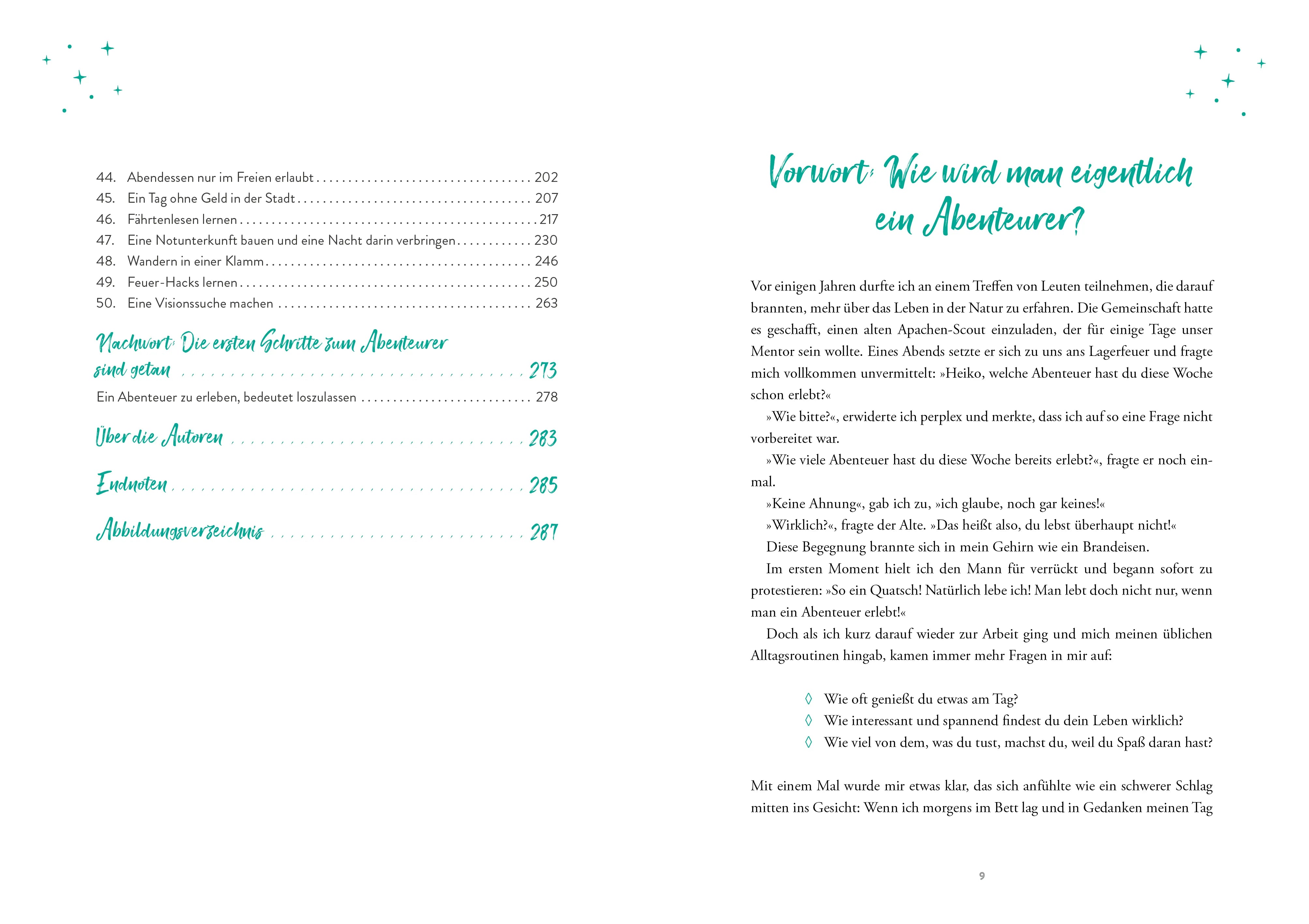 Innenansicht von 'Raus aus dem Alltag, rein ins Abenteuer!' - Taschenbuch