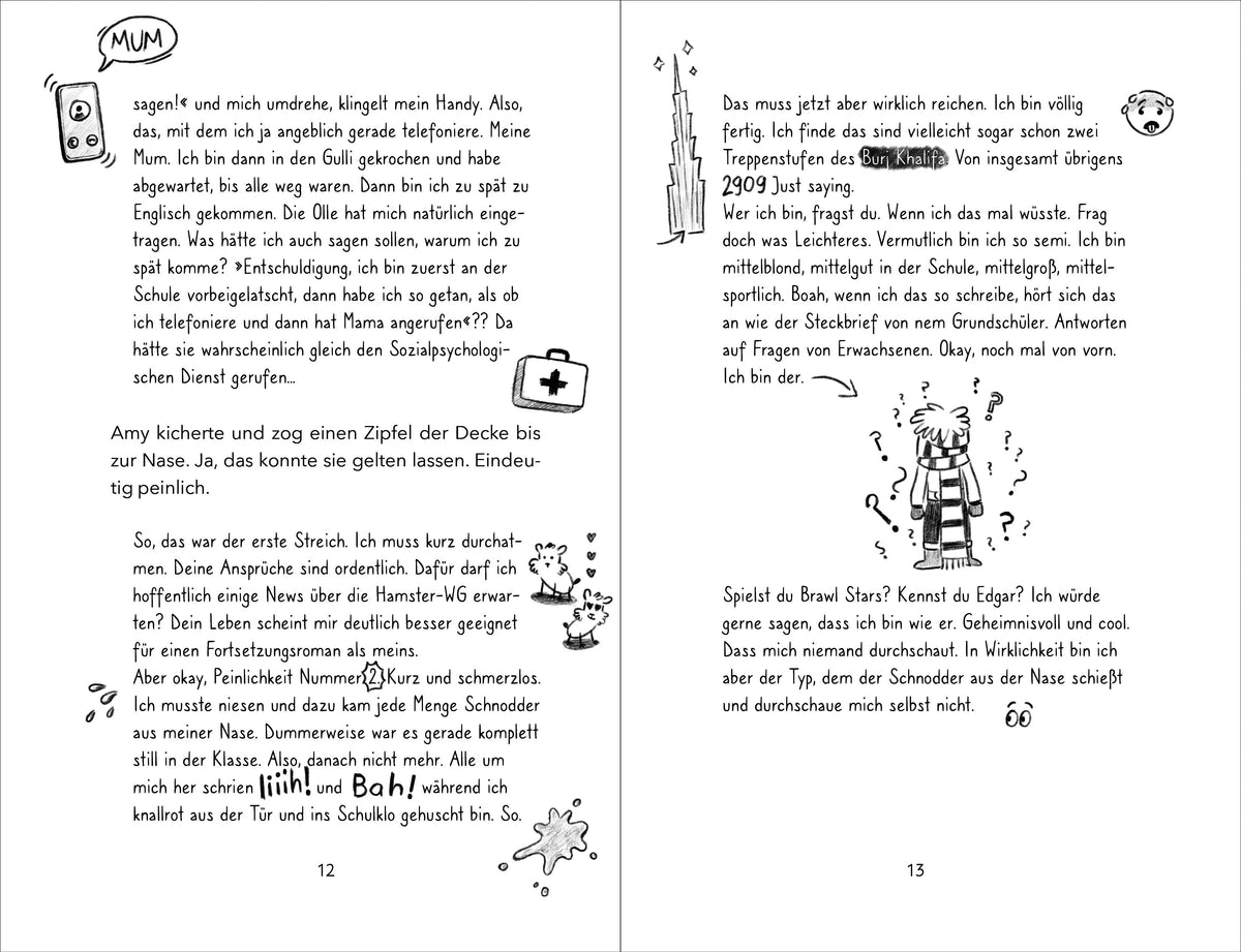 Detailansicht: Raus aus meinem Tagebuch (Hardcover)