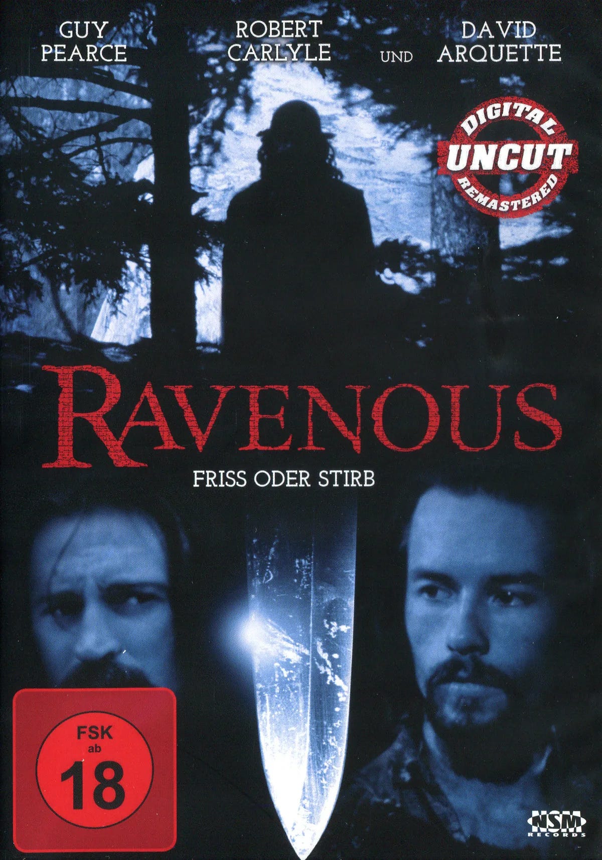 Ravenous - Friß oder stirb - Uncut - DVD