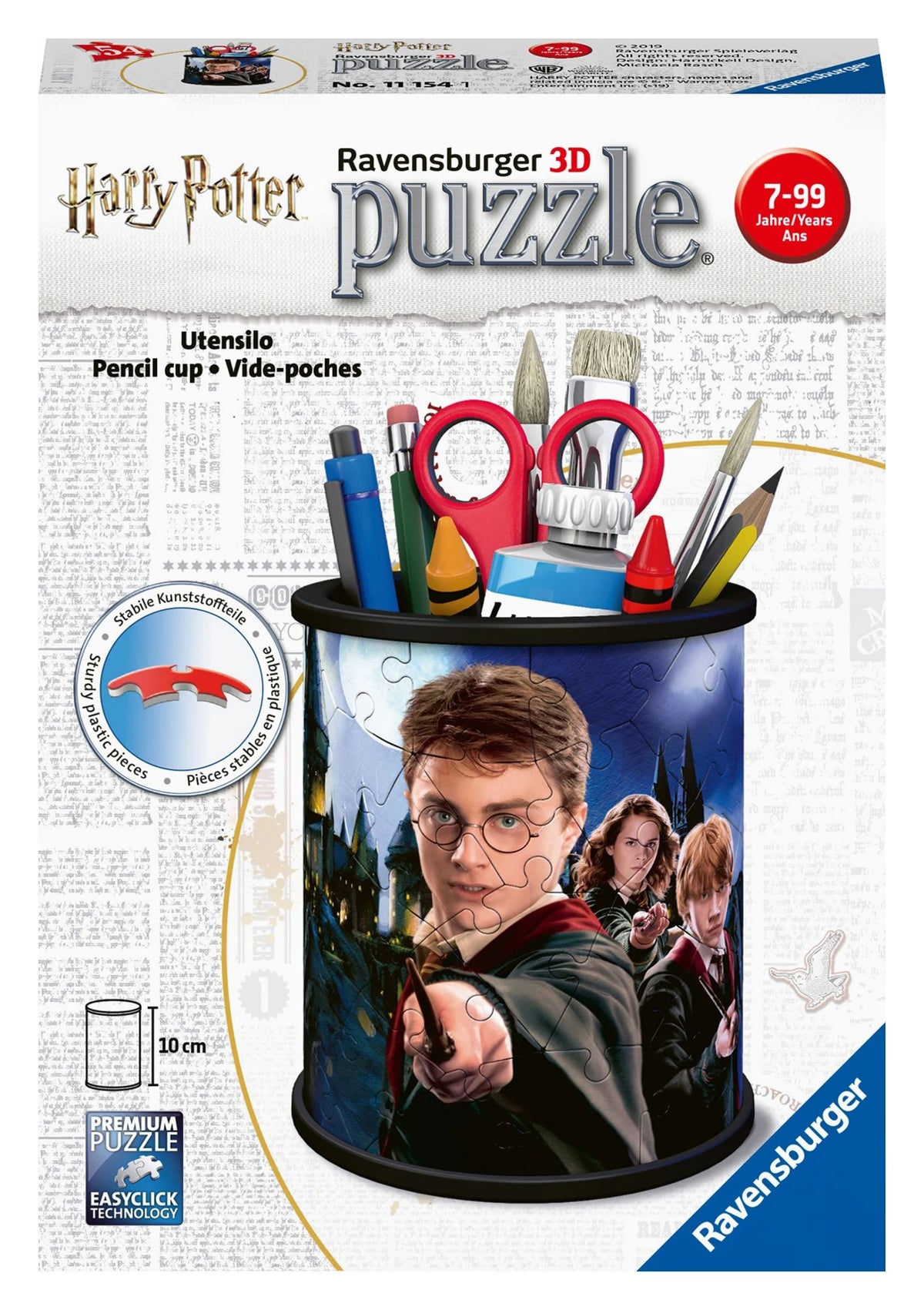 3D-Puzzle: 3D Puzzle Stiftehalter Harry Potter