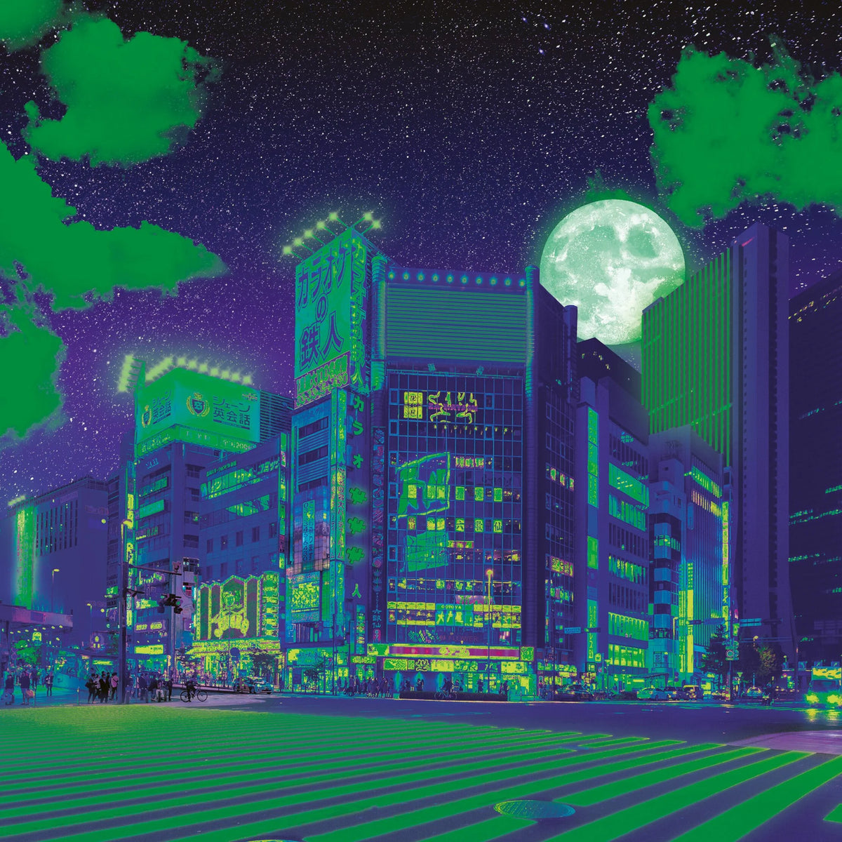 Puzzle: Neon Puzzle 500 Teile – Tokio