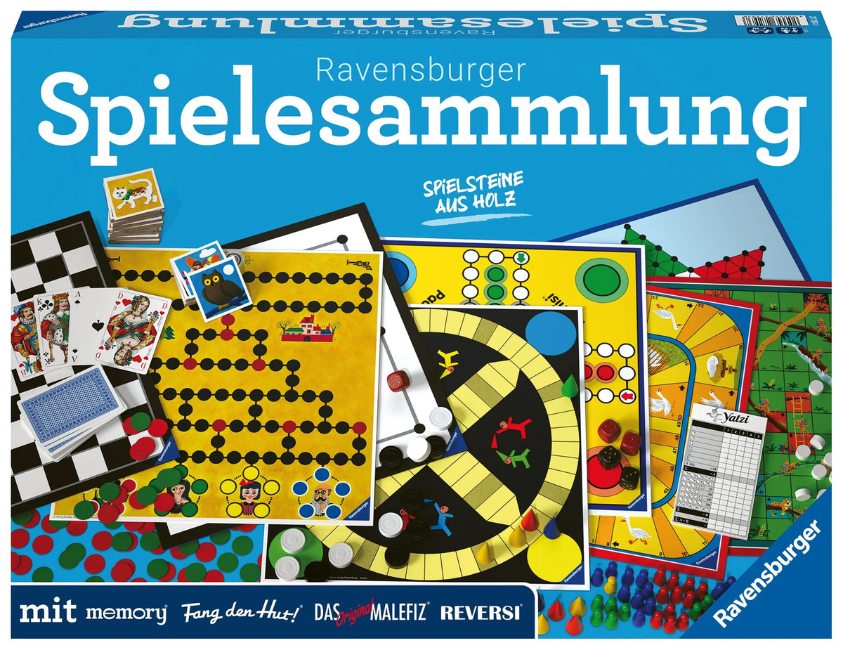 Brettspiel: Ravensburger Spielesammlung - Gesellschaftsspiel & Brettspiel ab 4 Jahre