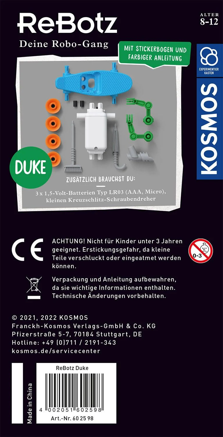ReBotz Duke der Skating-Bot – Ansicht