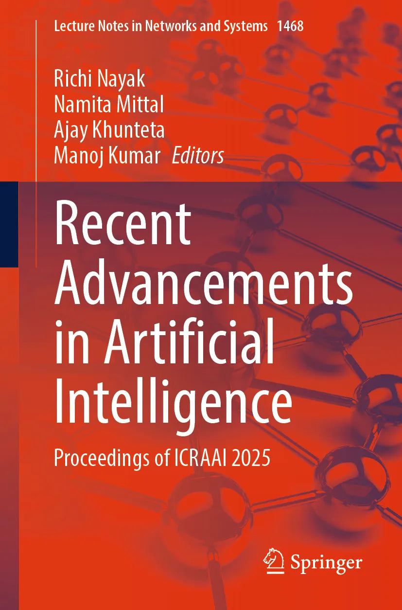 Cover: Recent Advancements in Artificial Intelligence (E-Book)