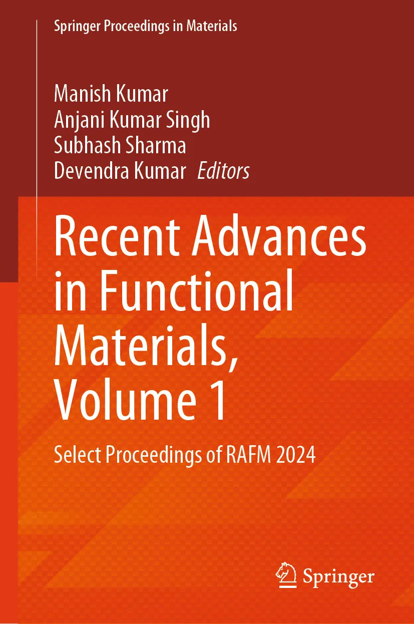Cover: Recent Advances in Functional Materials, Volume 1 (E-Book)