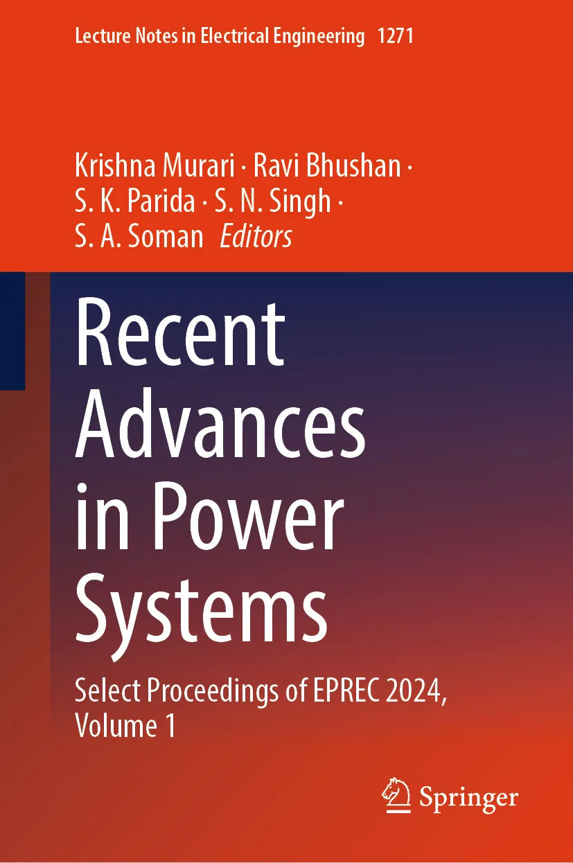 Cover: Recent Advances in Power Systems (E-Book)