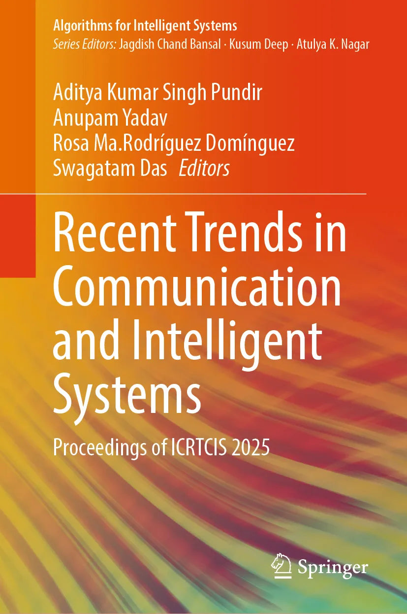 Cover: Recent Trends in Communication and Intelligent Systems (E-Book)