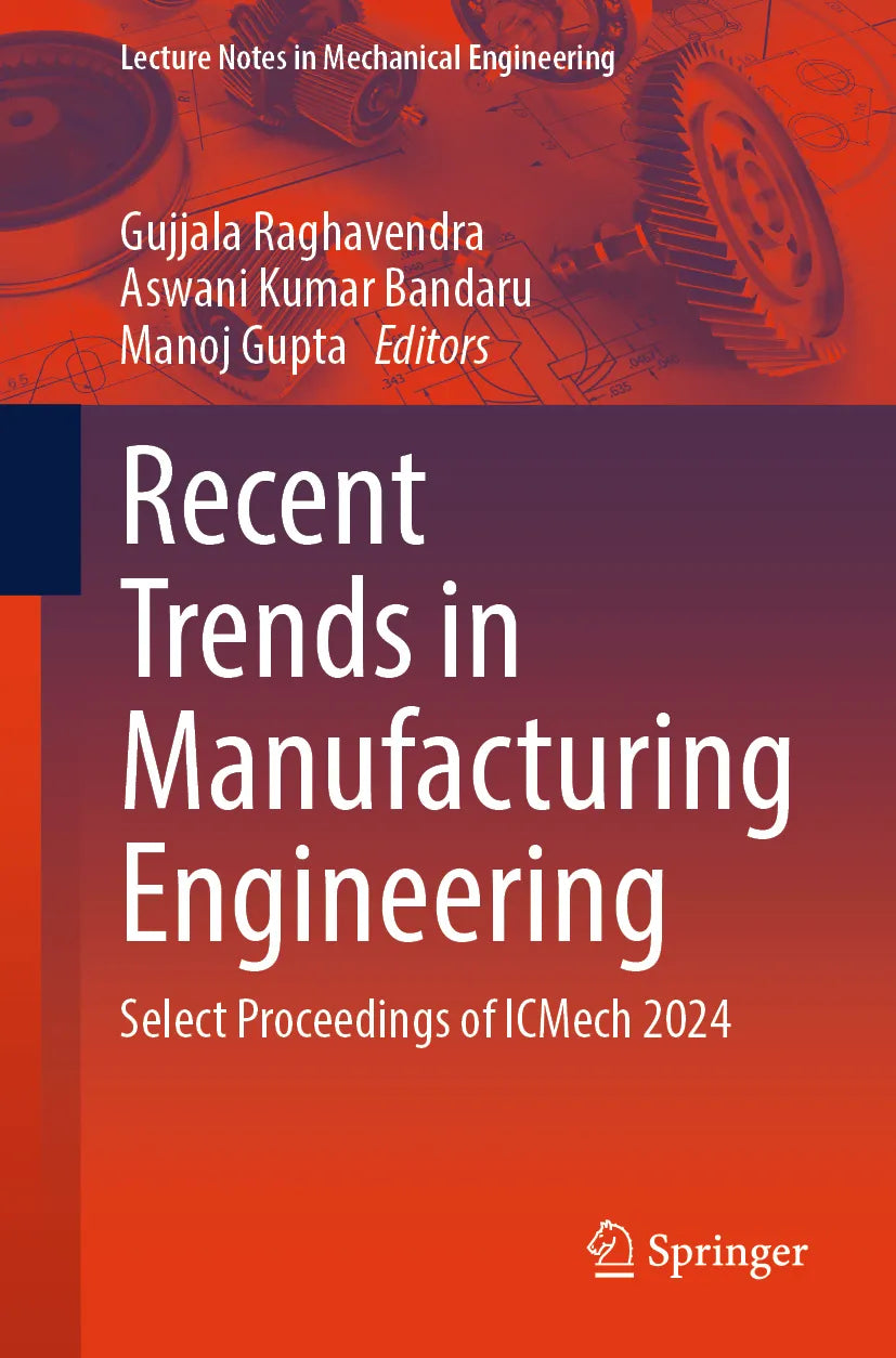 Cover: Recent Trends in Manufacturing Engineering (E-Book)