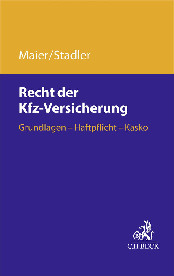 Recht der Kfz-Versicherung