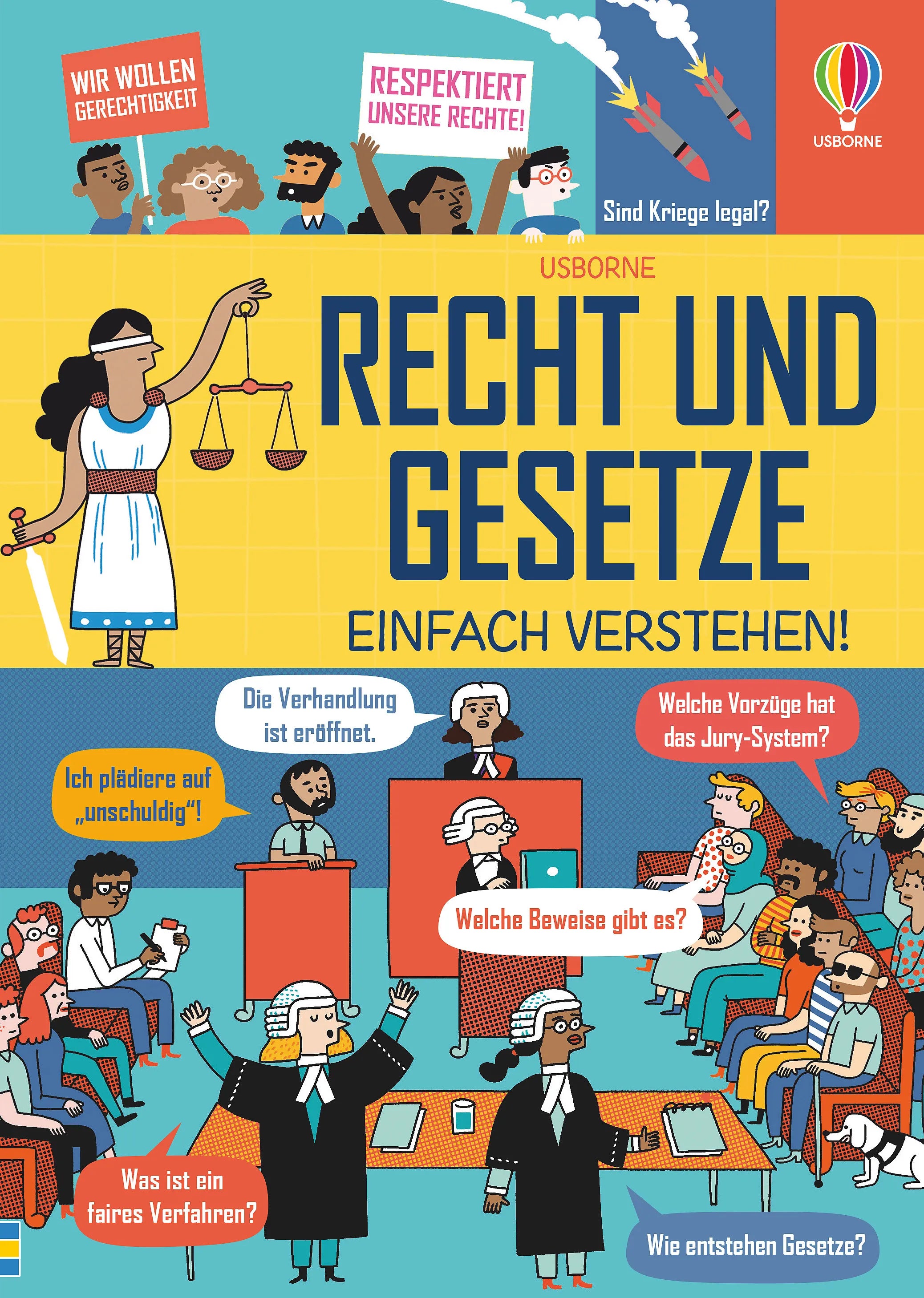 Buchcover von 'Recht und Gesetze - einfach verstehen!' - Gebundene Ausgabe von Lara Bryan