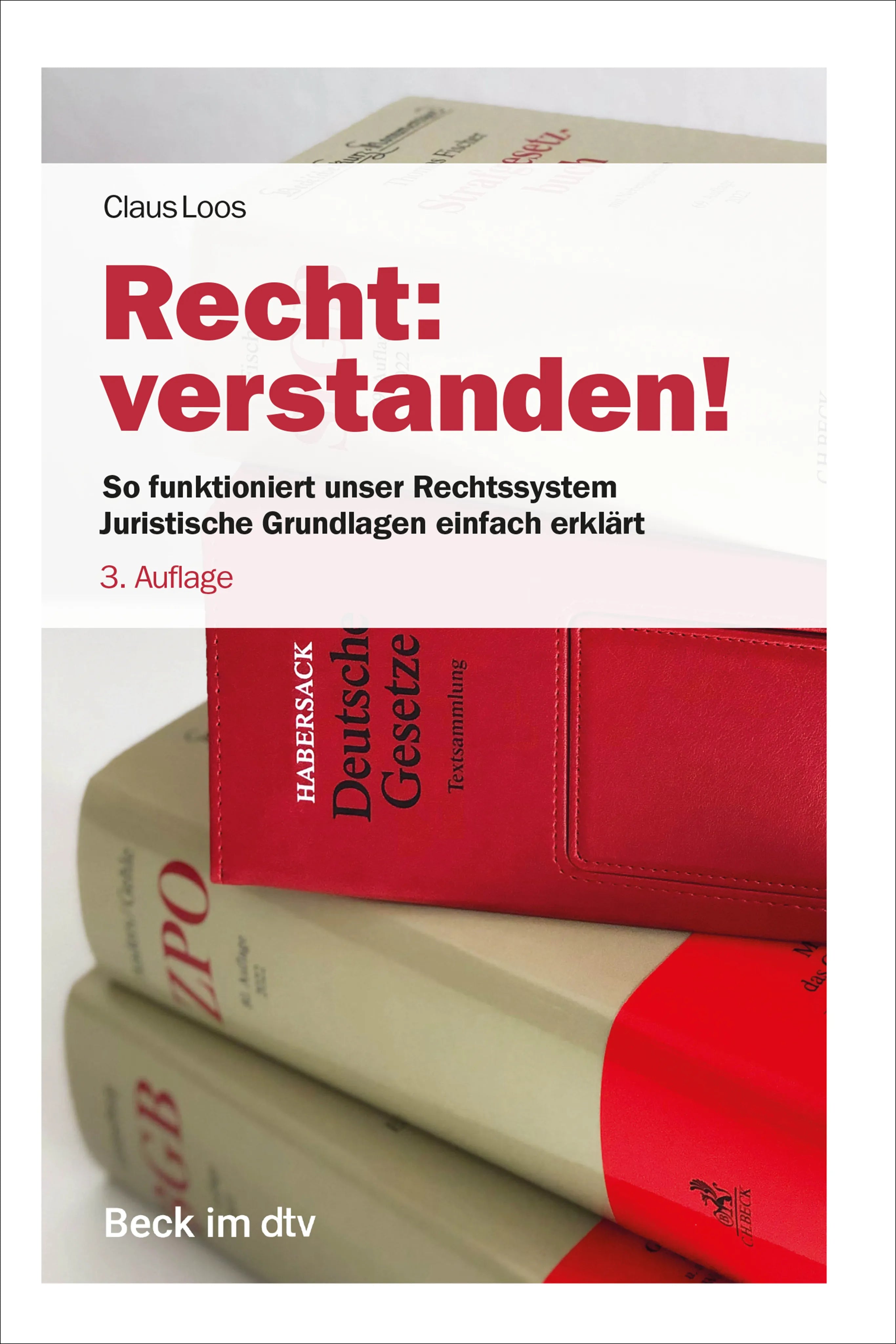 Buchcover von 'Recht: verstanden!' - Taschenbuch von Claus Loos