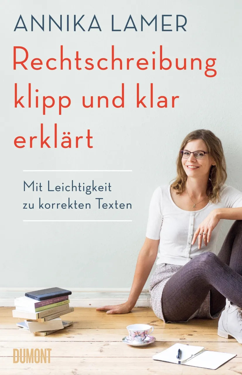 Buchcover von 'Rechtschreibung klipp und klar erklärt' - Paperback von Annika Lamer