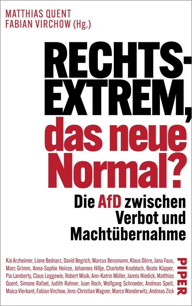 Cover: Rechtsextrem, das neue Normal? (E-Book) von Matthias Quent