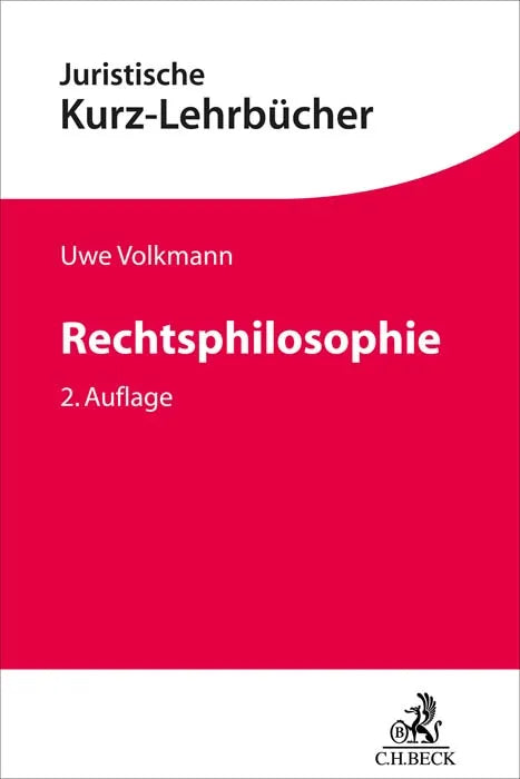 Buchcover von 'Rechtsphilosophie' - Taschenbuch von Uwe Volkmann