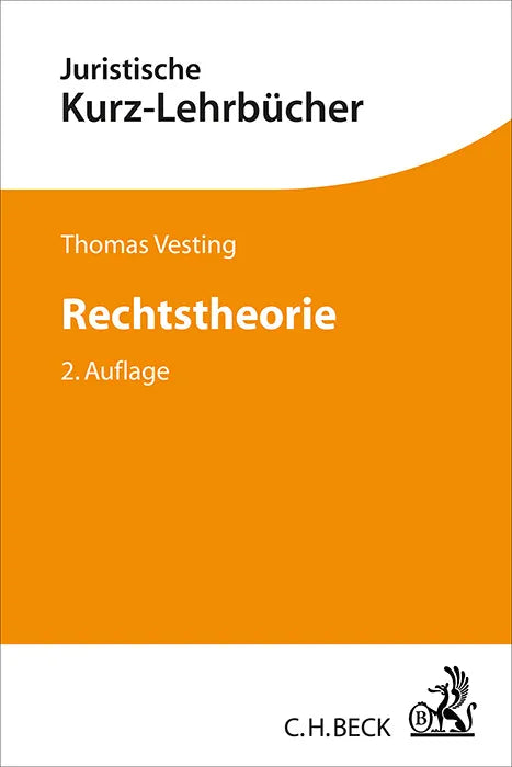 Buchcover von 'Rechtstheorie' - Taschenbuch von Thomas Vesting