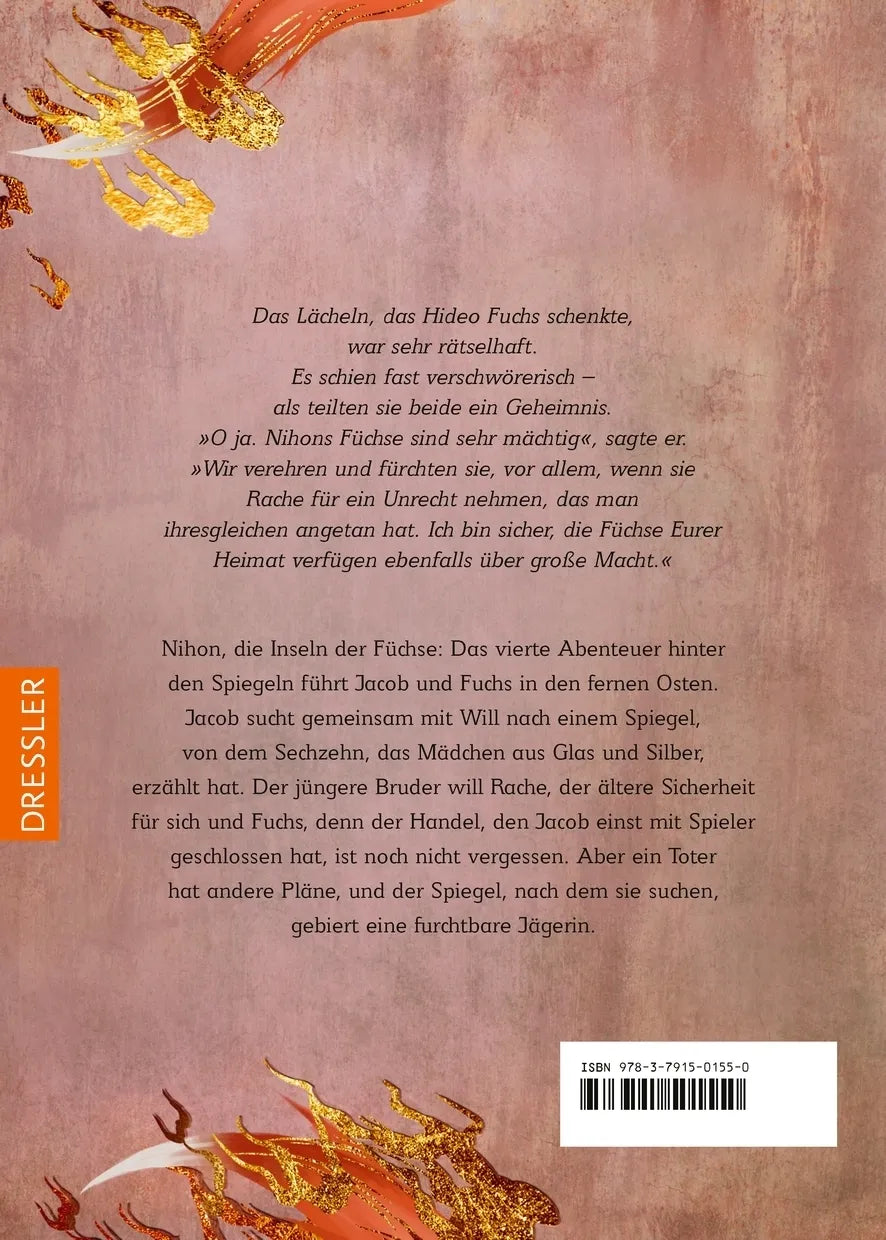 Buchrückseite von 'Reckless 4. Auf silberner Fährte' mit Klappentext - Gebundene Ausgabe