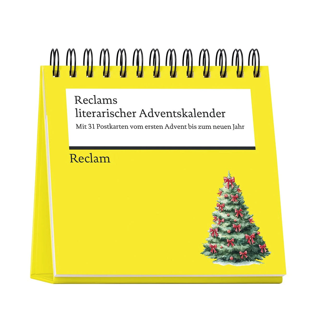Adventskalender: Reclams literarischer Adventskalender. Mit 31 Postkarten vom ersten Advent bis zum neuen Jahr