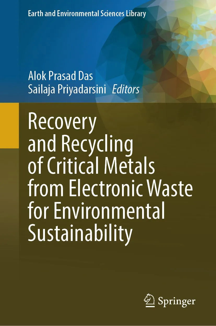 Cover: Recovery and Recycling of Critical Metals from Electronic Waste for Environmental Sustainability (E-Book) von Alok Prasad Das