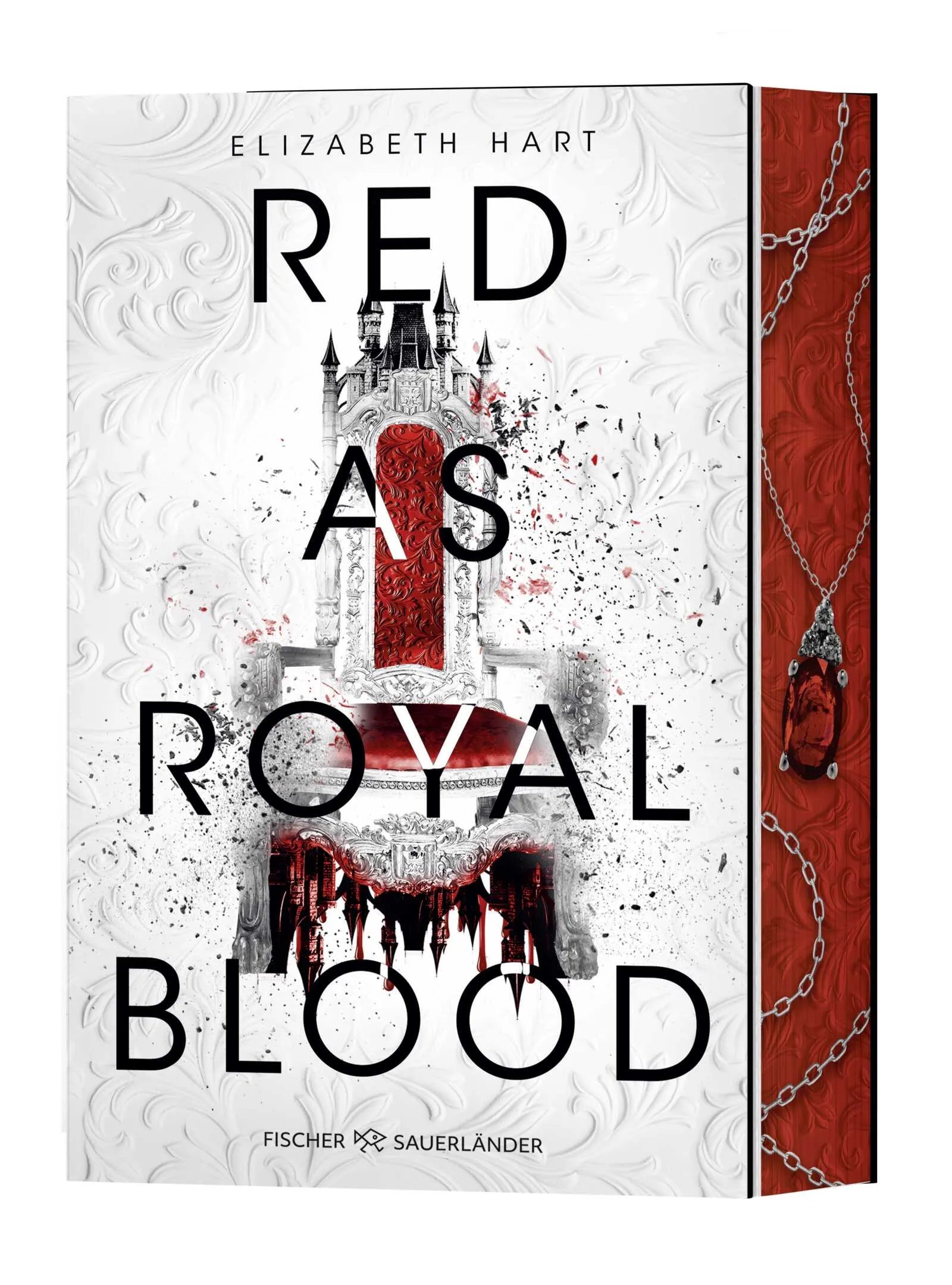 Buchcover von 'Red as Royal Blood' - Paperback von Elizabeth Hart