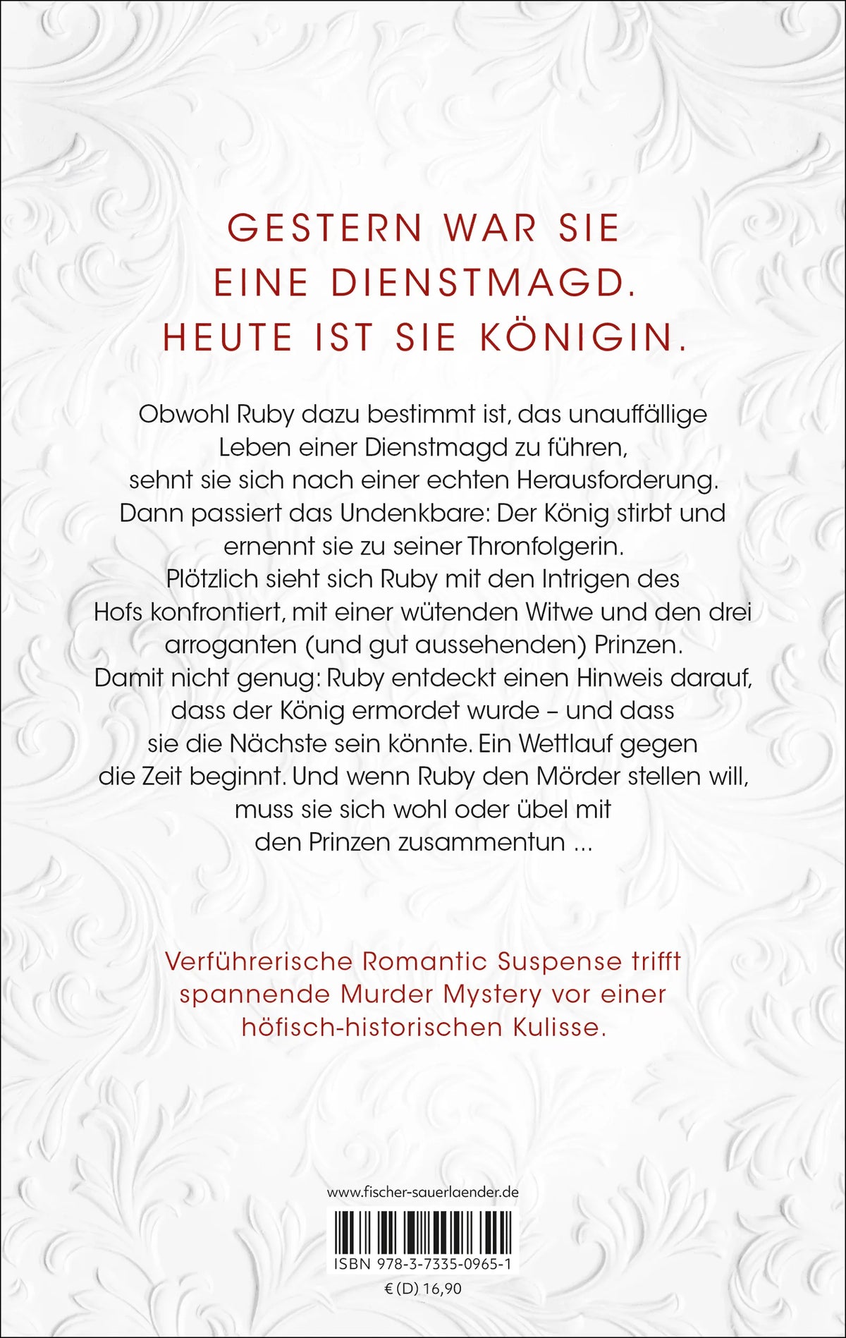 Rückseite: Red as Royal Blood (Paperback)