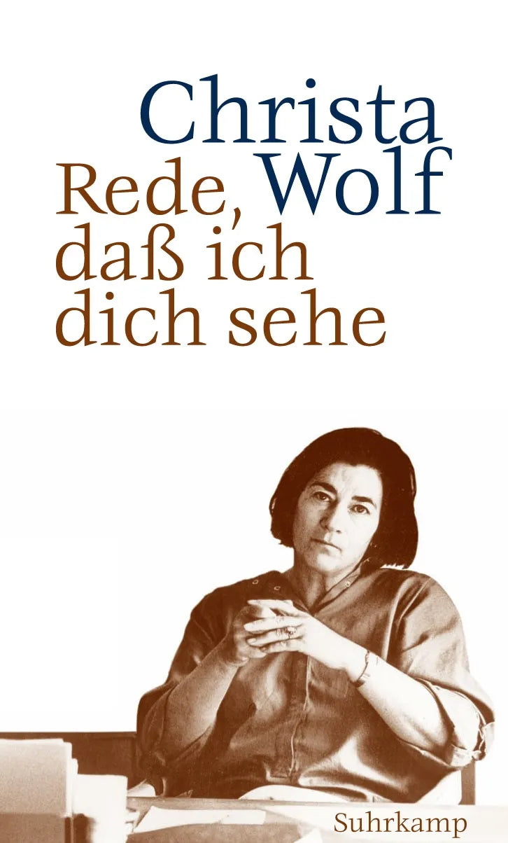 Buchcover von 'Rede, daß ich dich sehe' - Gebundene Ausgabe von Christa Wolf