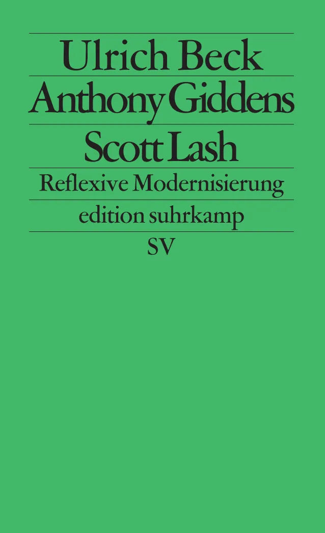 Buchcover von 'Reflexive Modernisierung' - Taschenbuch von Ulrich Beck