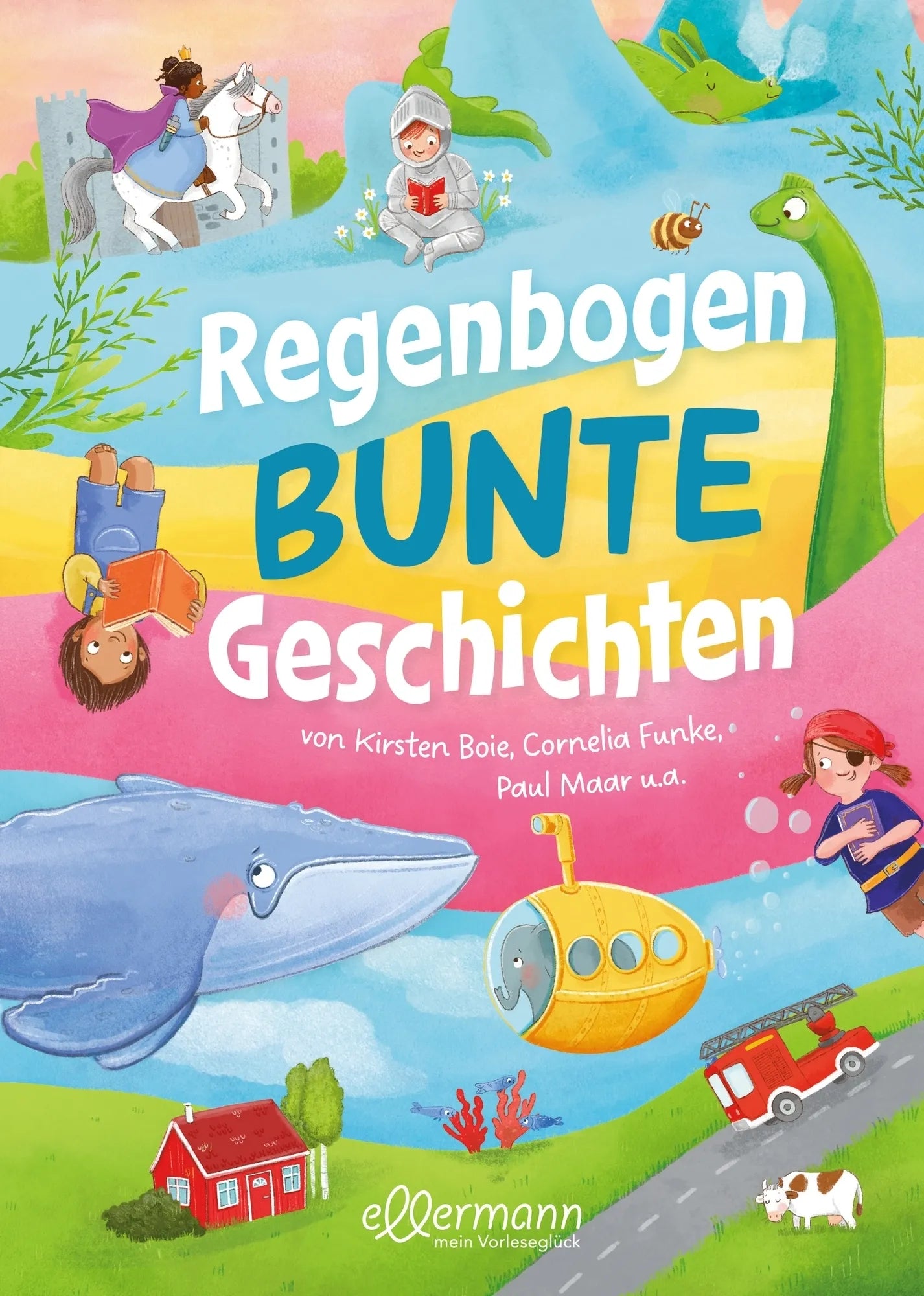Cover: Regenbogenbunte Geschichten (Hardcover) von Kirsten Boie