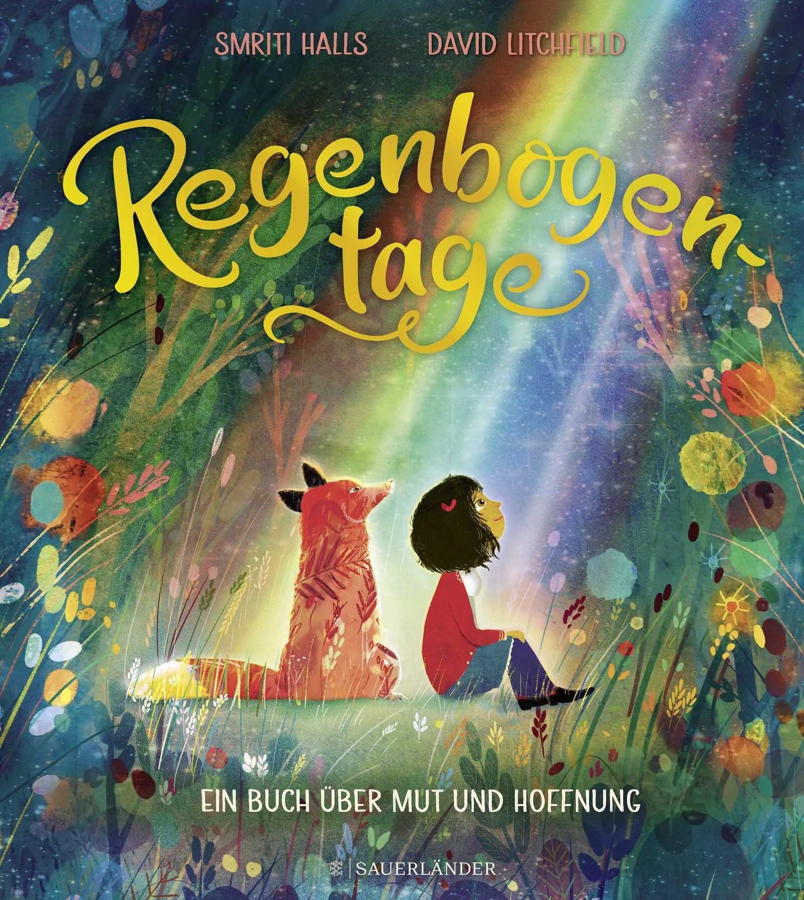 Buchcover von 'Regenbogentage' - Gebundene Ausgabe von Smriti Prasadam-Halls