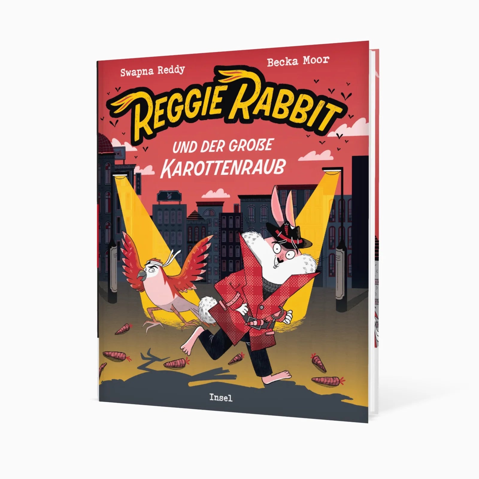 Detailansicht: Reggie Rabbit und der große Karottenraub (Hardcover)