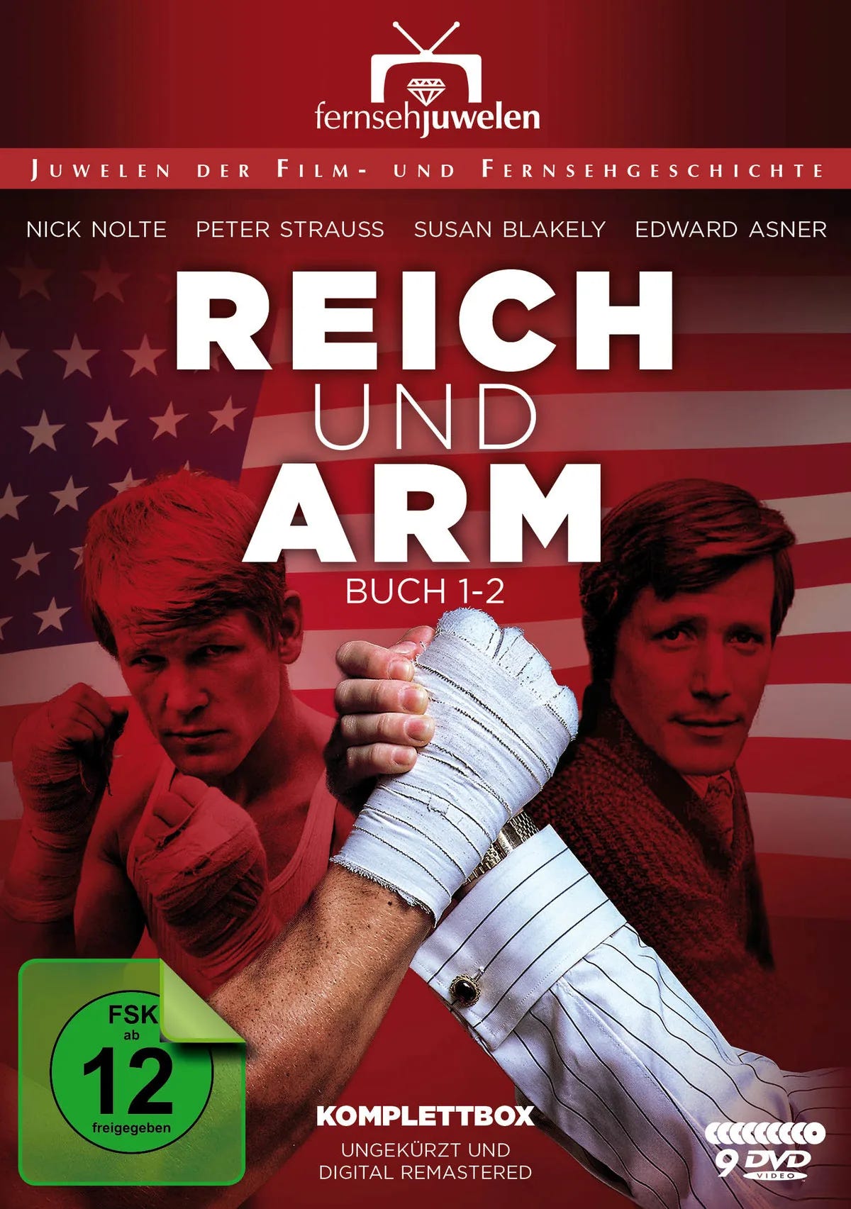 Reich & Arm - Staffel 1 & 2  [9 DVDs] - DVD