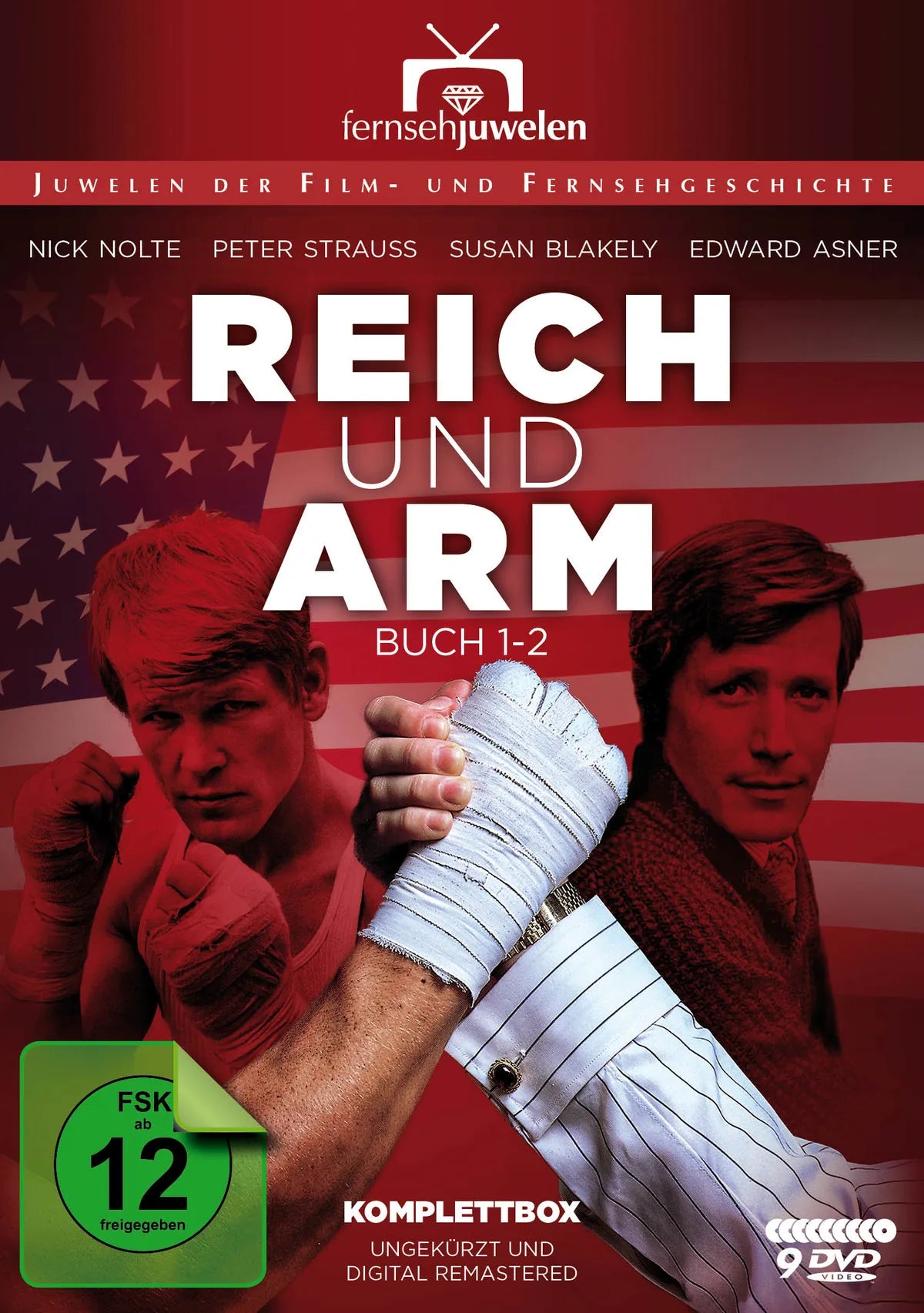 Reich & Arm - Staffel 1 & 2  [9 DVDs] - DVD