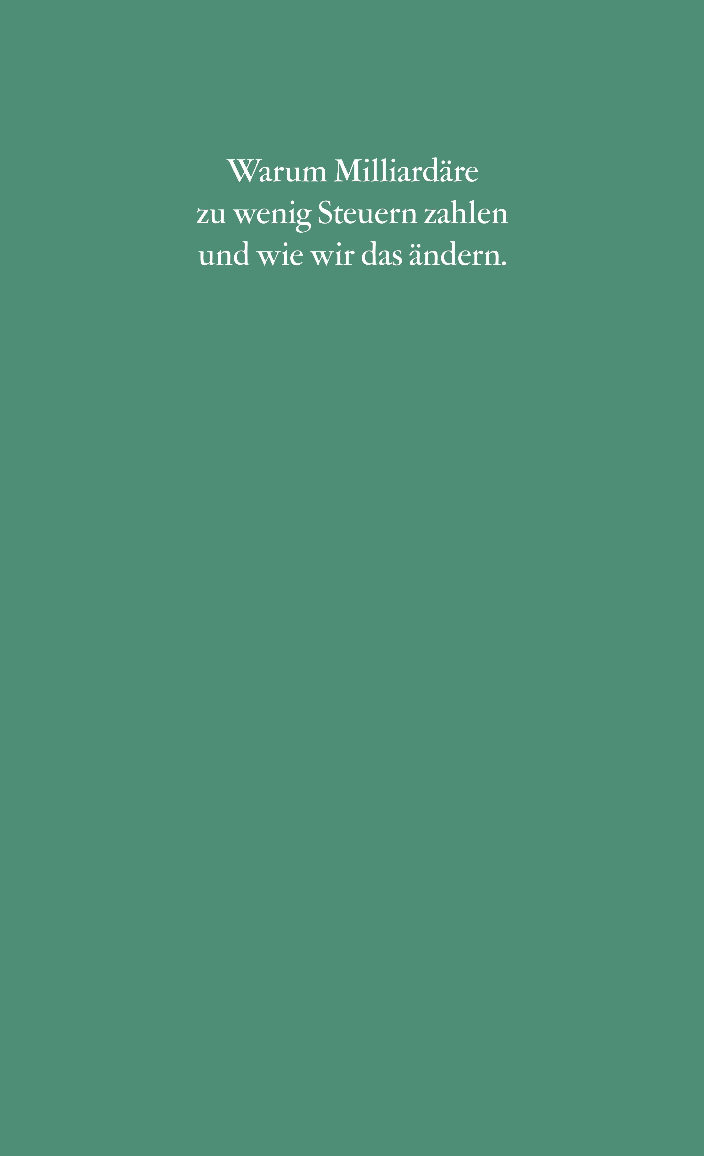 Rückseite: Reichensteuer (Paperback)