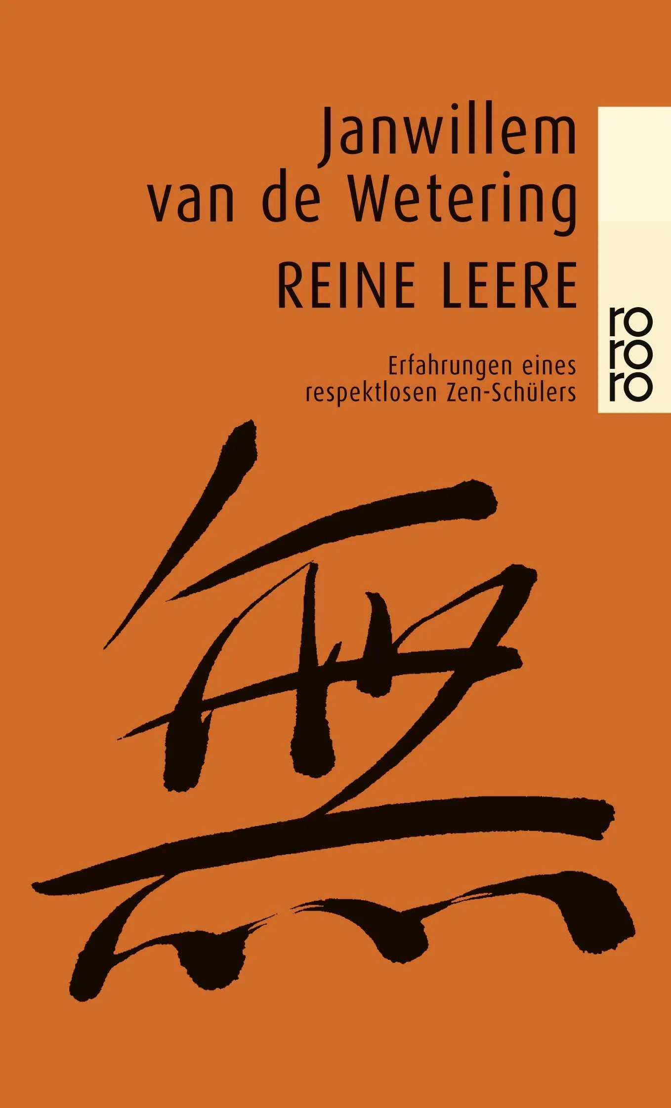 Buchcover von 'Reine Leere' - Taschenbuch von Janwillem van de Wetering