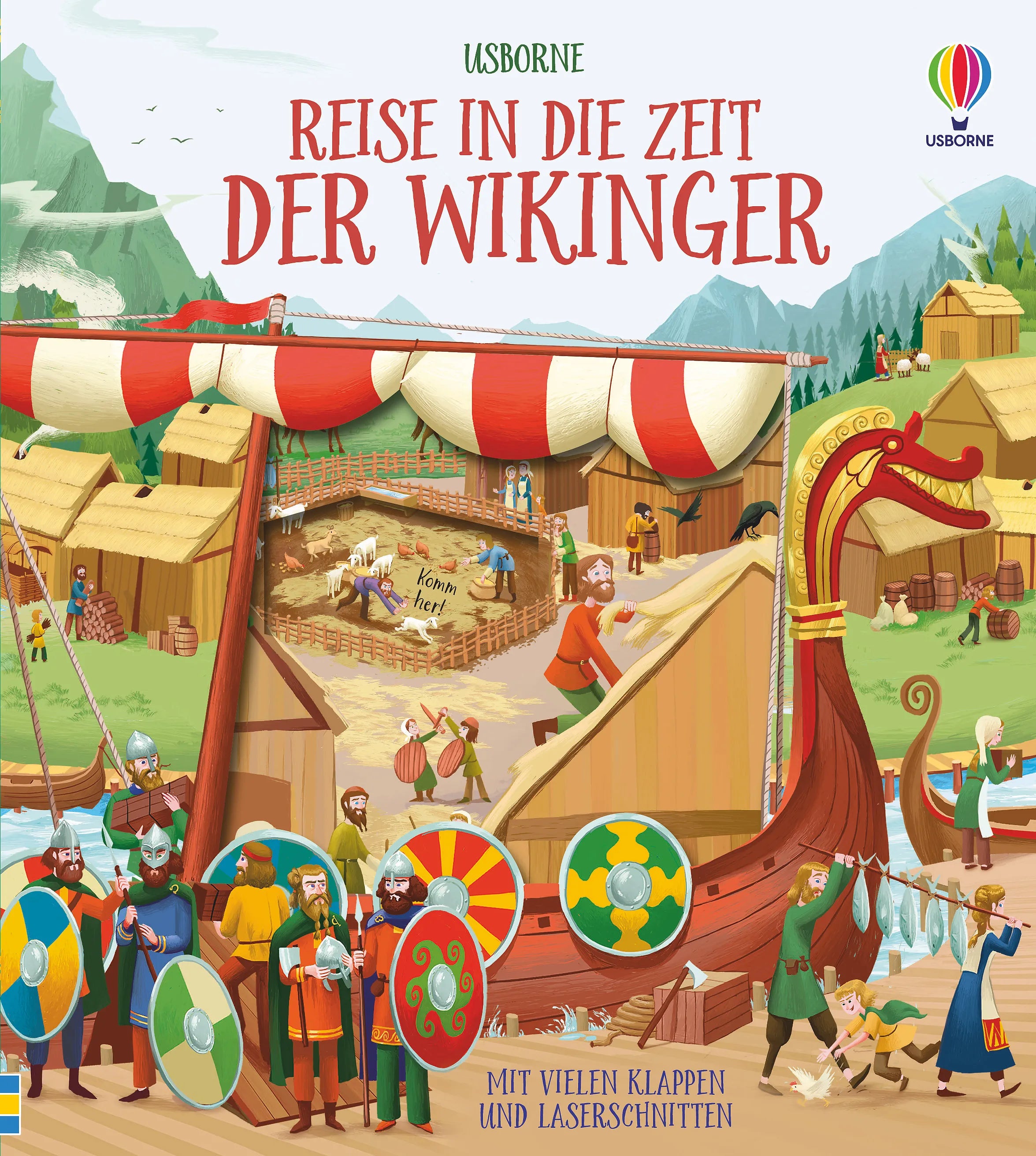 Buchcover von 'Reise in die Zeit der Wikinger' - Gebundene Ausgabe von Rob Lloyd Jones
