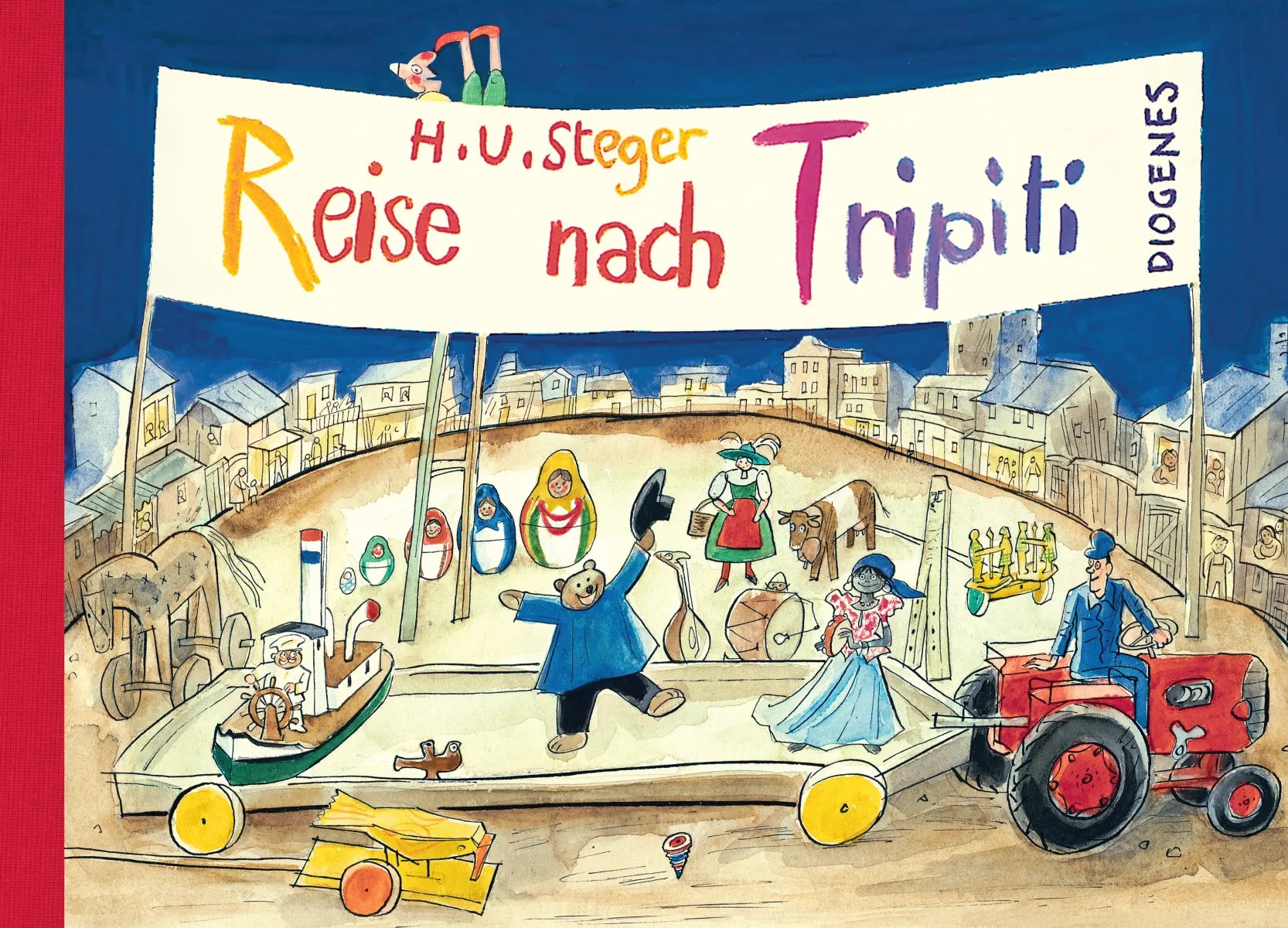 Buchcover von 'Reise nach Tripiti' - Gebundene Ausgabe von H.U. Steger