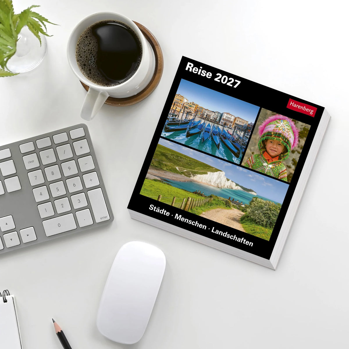 Reise Tagesabreißkalender 2027 - Kulturkalender - Städte, Menschen, Landschaften – Ansicht