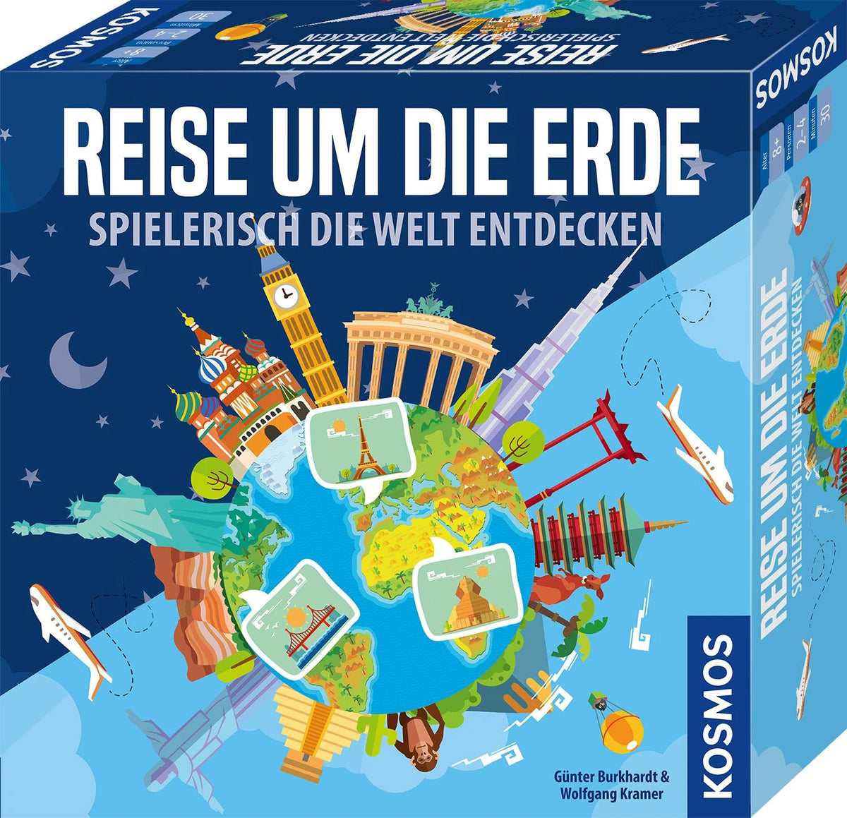 Quizspiel: Reise um die Erde