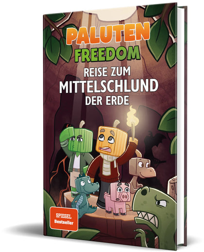 Buchcover von 'Reise zum Mittelschlund der Erde' - Gebundene Ausgabe von Paluten