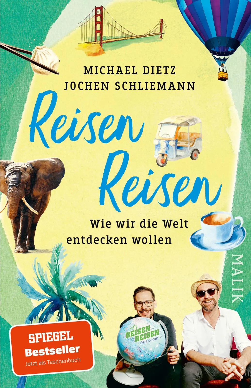 Buchcover von 'Reisen Reisen' - Taschenbuch von Michael Dietz