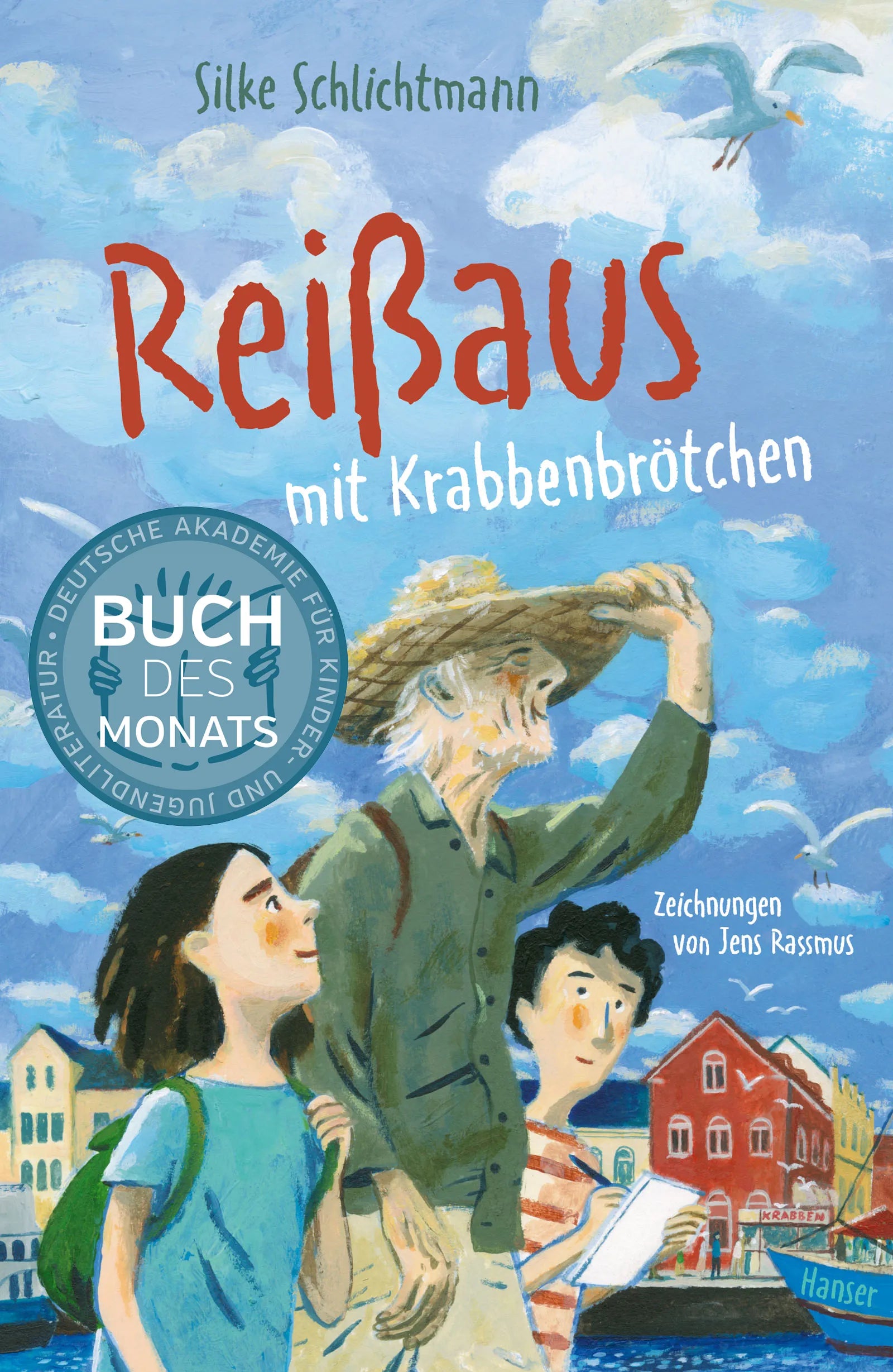 Buchcover von 'Reißaus mit Krabbenbrötchen' - Gebundene Ausgabe von Silke Schlichtmann