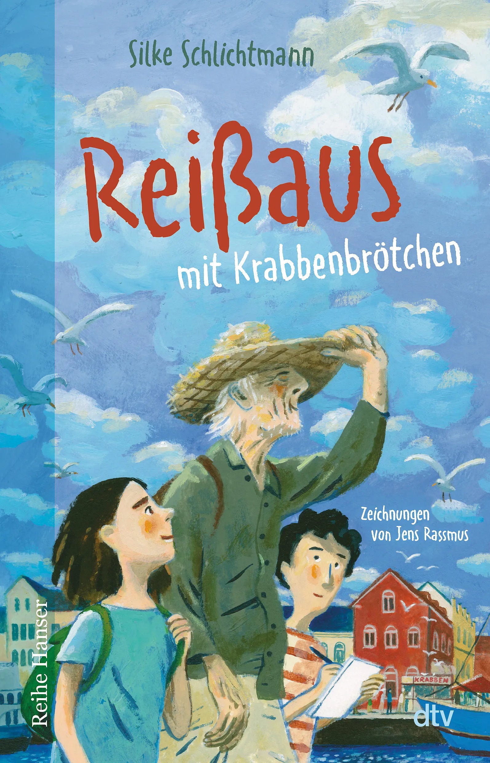 Buchcover von 'Reißaus mit Krabbenbrötchen' - Taschenbuch von Silke Schlichtmann