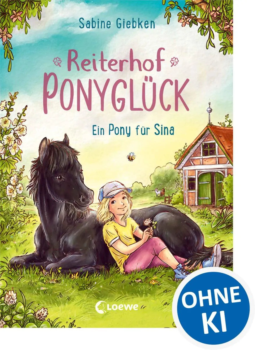 Cover: Reiterhof Ponyglück (E-Book) von Sabine Giebken