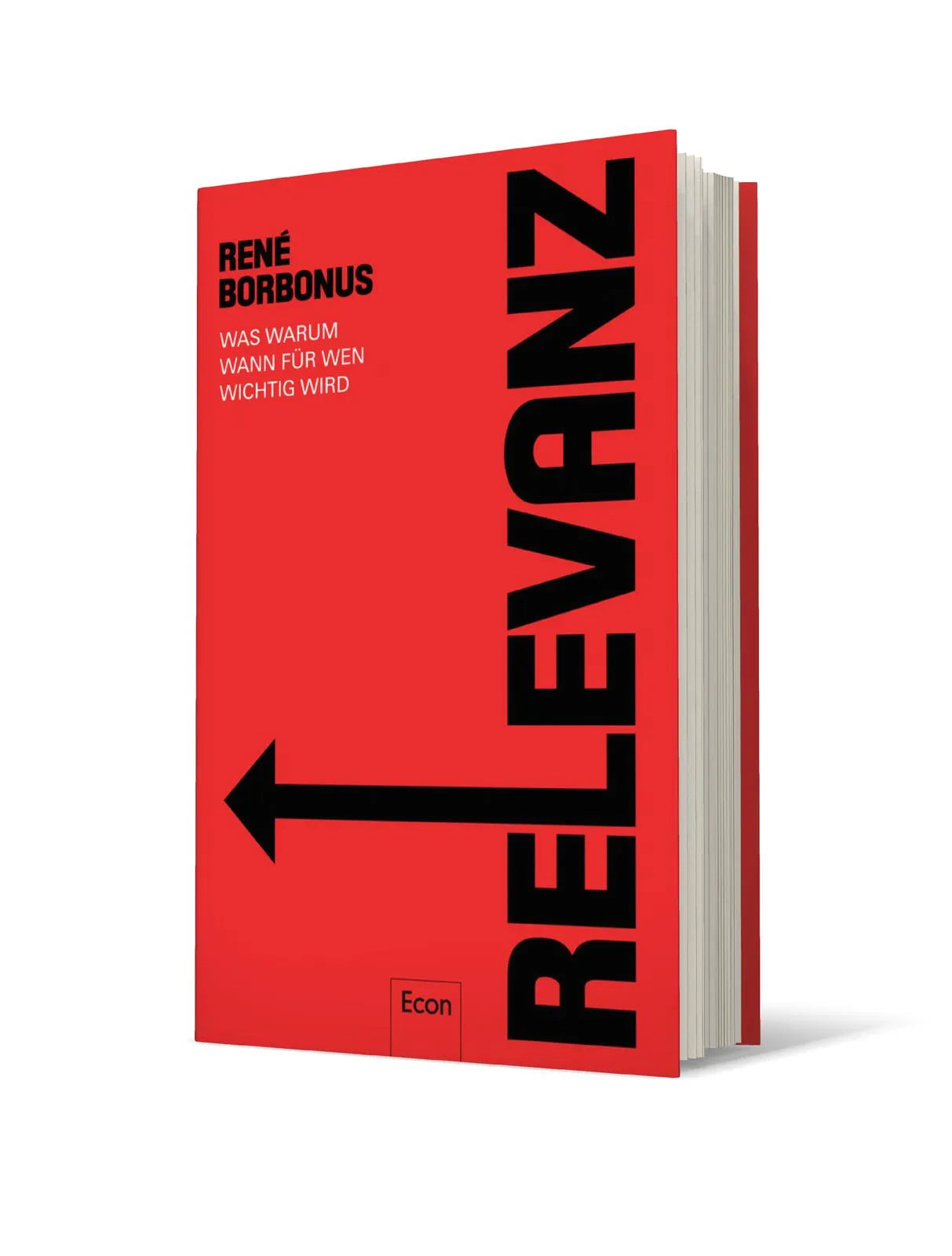 Buchcover von 'Relevanz' - Gebundene Ausgabe von René Borbonus