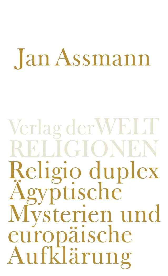 Buchcover von 'Religio duplex' - Taschenbuch von Jan Assmann