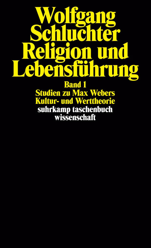 Buchcover von 'Religion und Lebensführung' - Taschenbuch von Wolfgang Schluchter