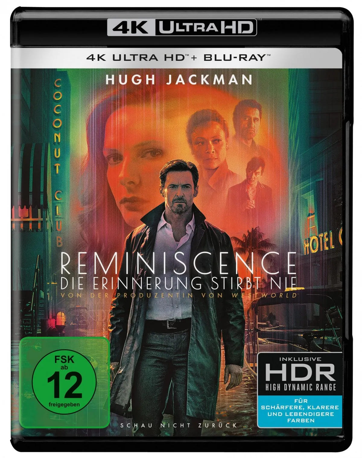 Reminiscence: Die Erinnerung stirbt nie - Blu-ray 4K Ultra HD